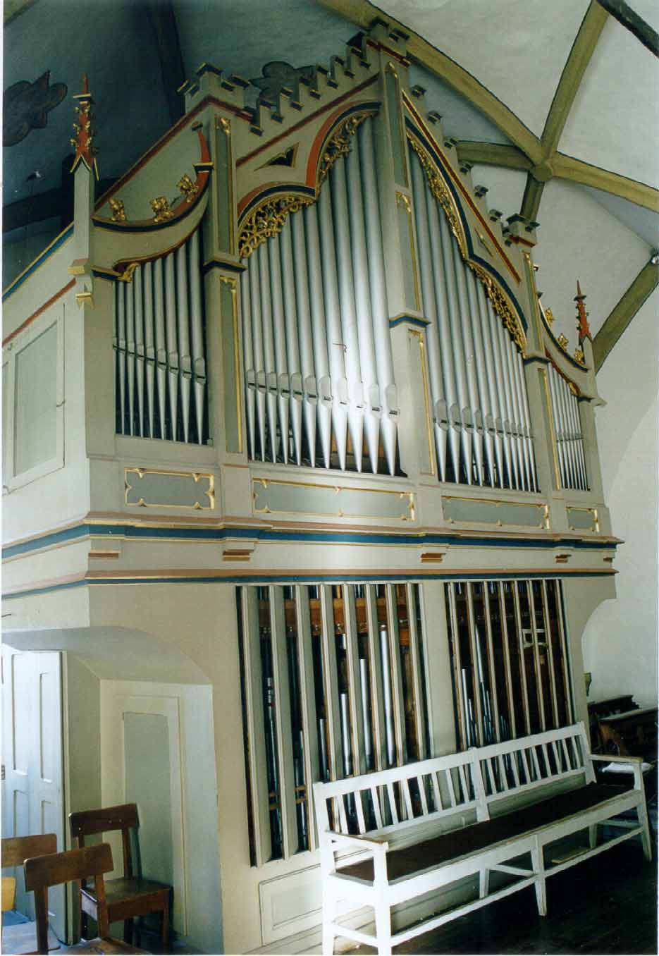 Die alte Orgel der Klosterpfarre